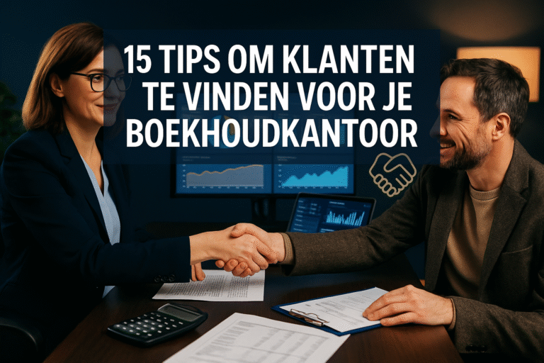 Klanten te Vinden voor je Boekhoudkantoor